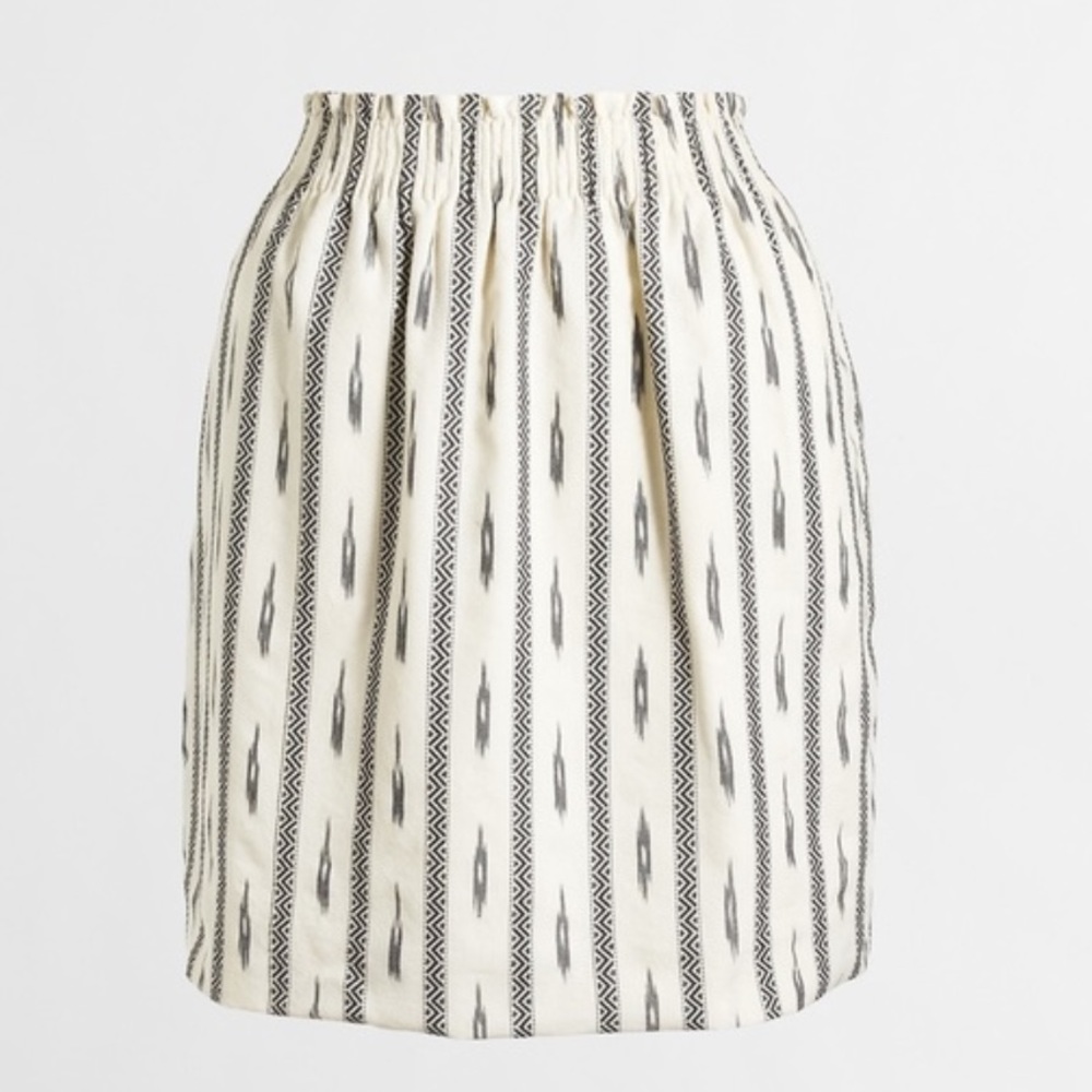 J crew Sidewalk Skirt in Ikat